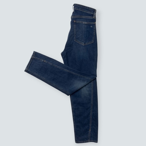RAG & BONE NINA High-Rise Cigarette in MANCHESTER with SLIT Size 27 in EUC - Picture 4 of 11